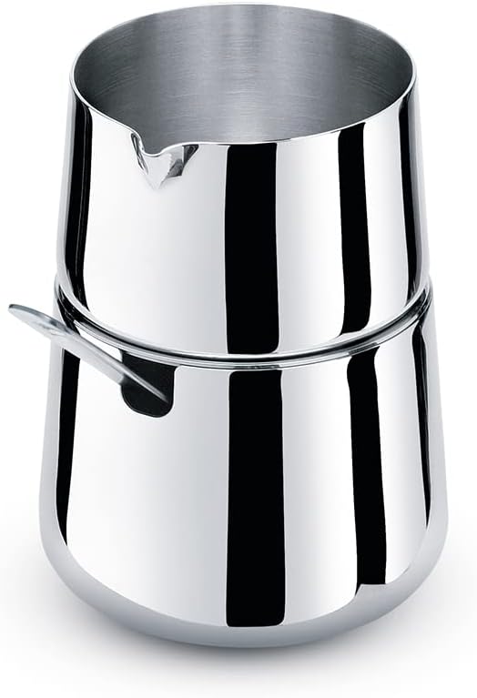 Giannini "Sugarmilk" Set 4 pc. Milk Jug and Sugar Bowl, Stainless Steel