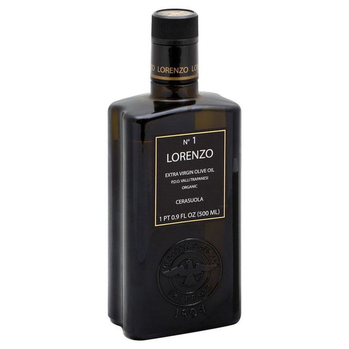 Lorenzo N. 1 Extra Virgin Olive Oil, P.D.O. Valli Trapanesi Organic Cerasuola, 16.9 fl oz | 500ml