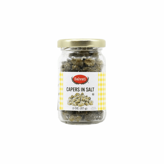 Salvati Capers in Salt 2 oz Jar