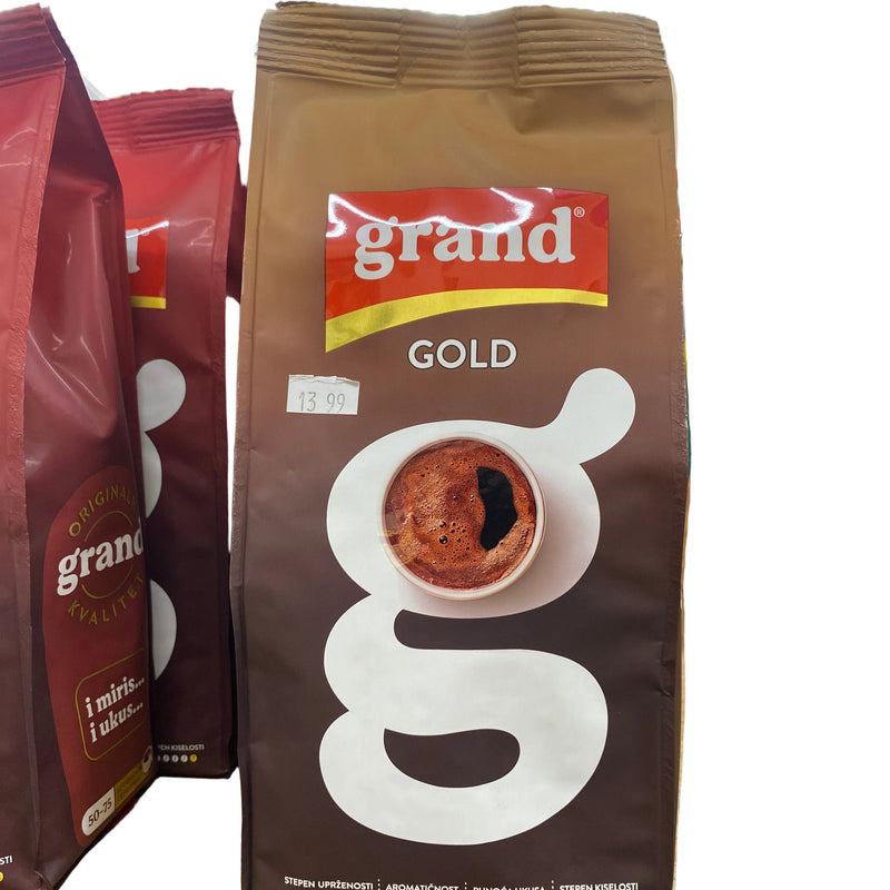 Grand Kafa Gold Kvalitet Coffee, 17.6 oz | 500g