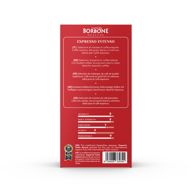 Borbone Espresso Intenso, 9/10 Intensity Ground Coffee, 8.8 oz |  250g