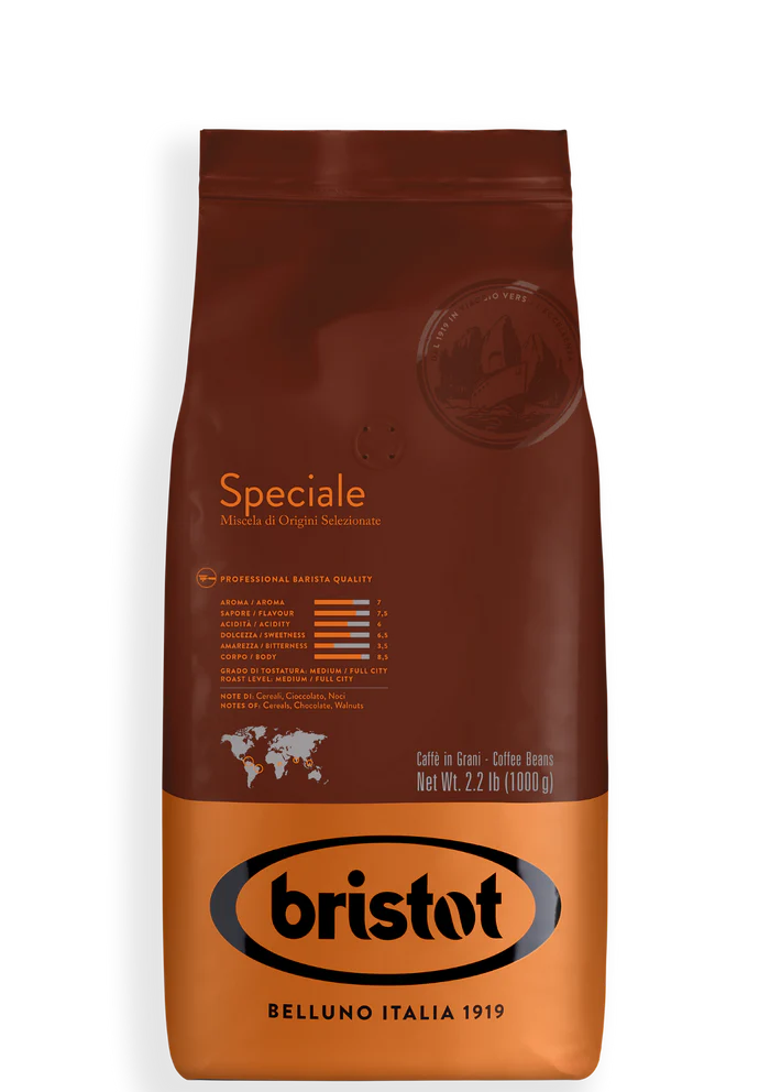 Caffe Bristot Speciale, Medium Roast, Coffee Beans, 2.2 lb | 1000g