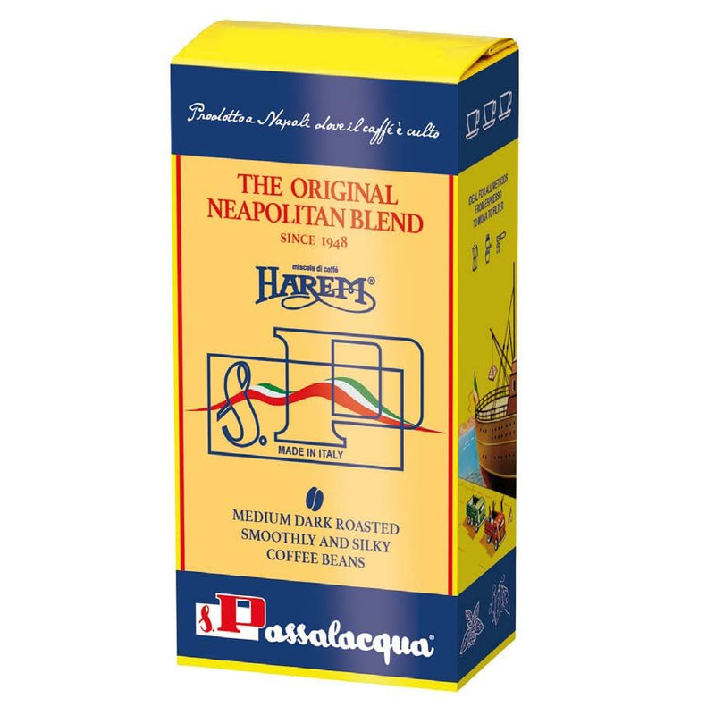 Passalacqua Harem 100% Arabica, Whole Beans, 1kg | 2.2 lb