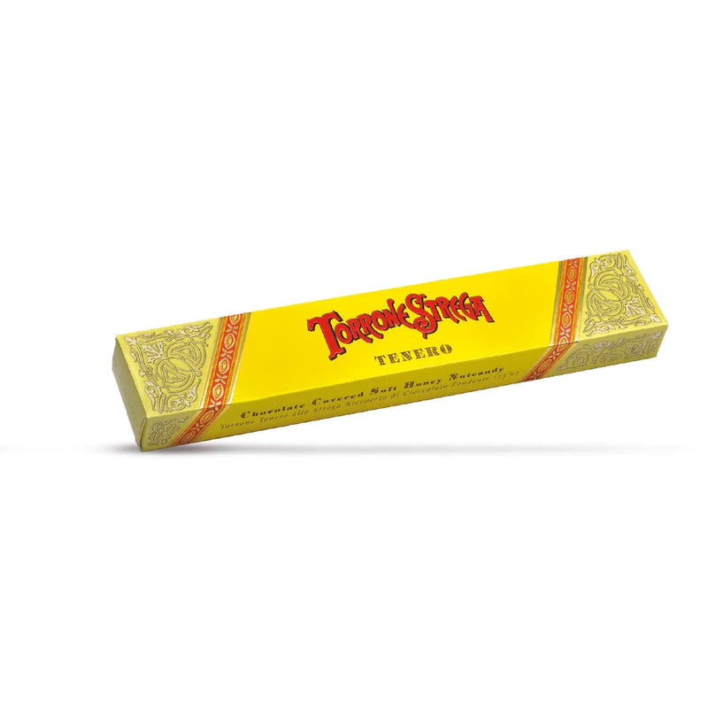 Strega Torrone Hard Nougat Covered w/ Chocolate, 5.29 oz | 150g