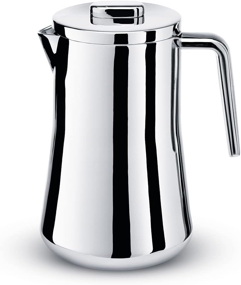 Giannini 3 cup French press/infuser, Thermic with Double Wall Stainless Steel