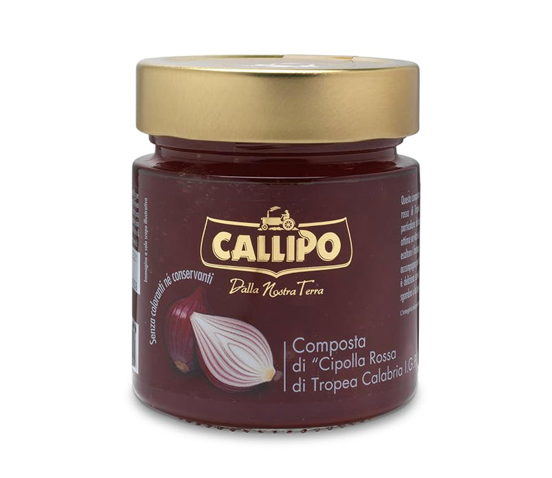 Callipo Tropea Red Onion Spread – Cipolla Rossa di Tropea Calabria IGP – 9.87 oz (280g)