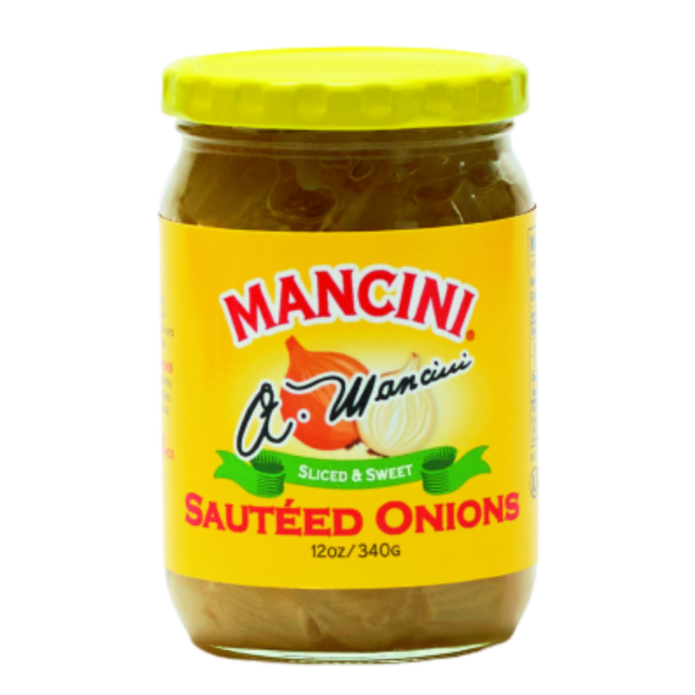 Mancini Sliced-Sweet Sauteed Onions, 12 oz | 340g