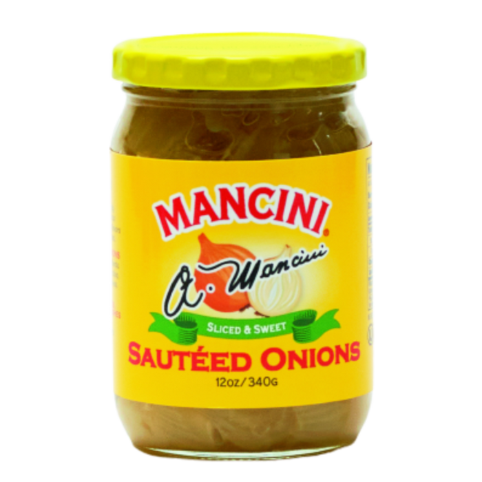 Mancini Sliced-Sweet Fried Onions, 12 oz | 340g