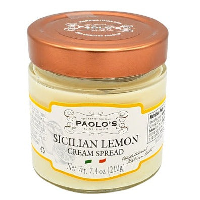 Paolo's Sicilian Lemon Cream Spread,