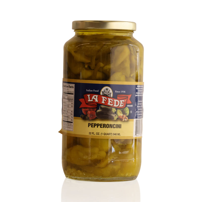 La Fede Pepperoncini Banana Peppers 32 oz Jar