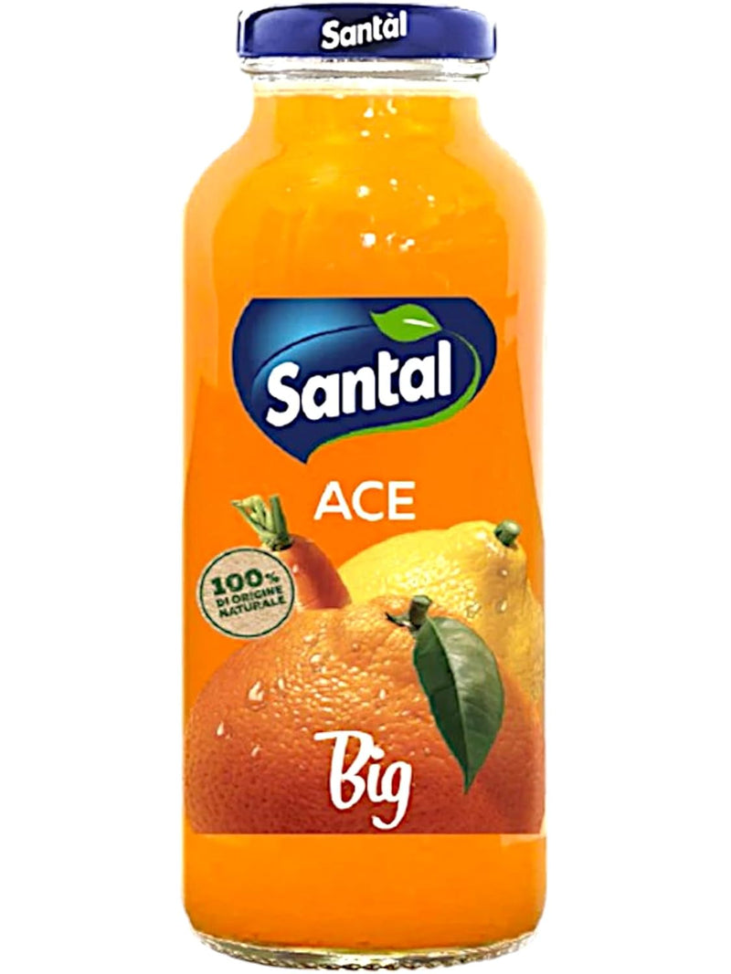 Santal Ace Juice Beverage Blend, 8.5 fl oz GLASS