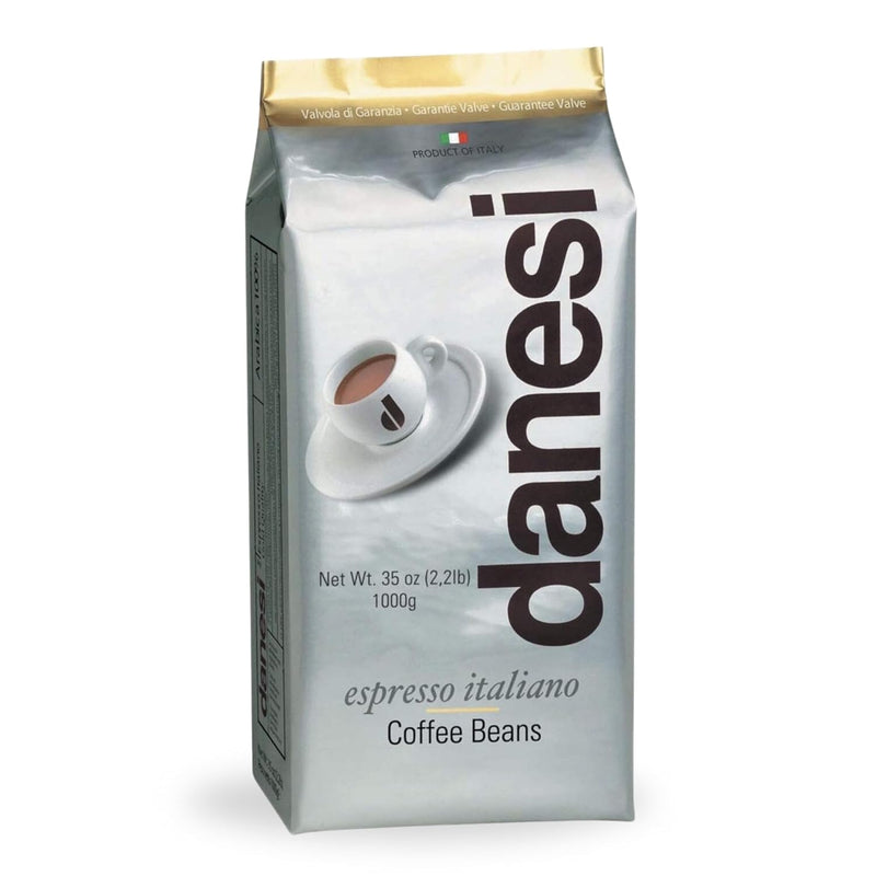 Danesi Gold Quality Coffee Beans, Espresso Italiano, 2.2 lb | 1000g