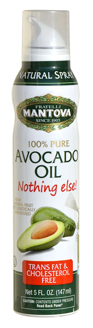 Mantova 100% Pure Avocado Oil Spray, 5 FL. OZ
