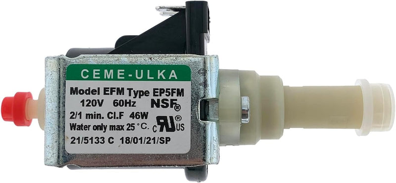 ULKA Model EFM Type EP5FM Vibratory Pump 120V 60Hz 46W