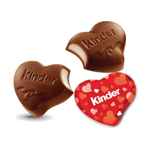 Kinder Love Mini, Milk Chocolate Hearts, 3.7oz, 25 Count