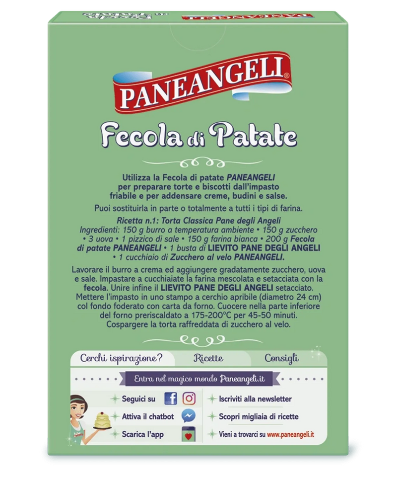 Paneangeli Potato Starch, Fecola di Patate 250g