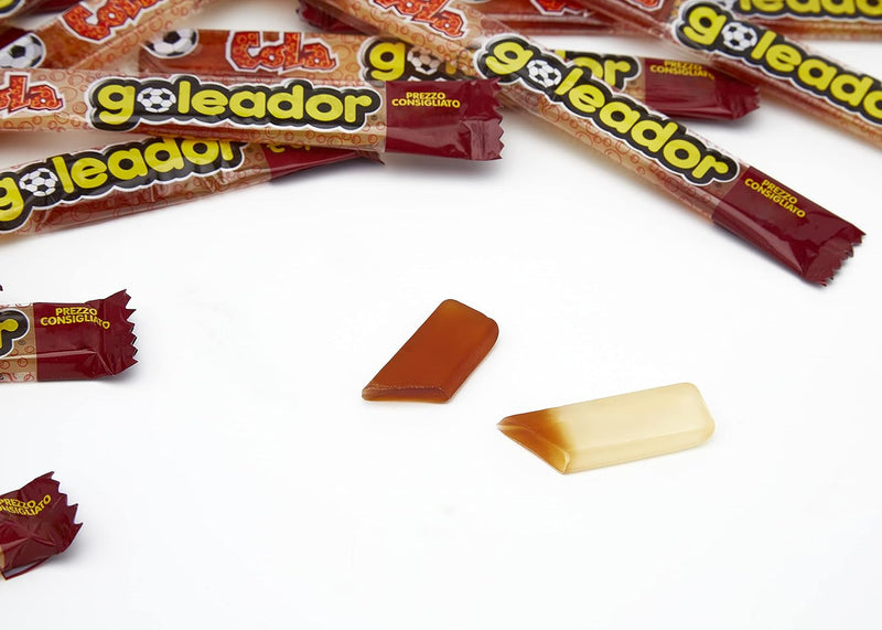 Goleador Cola Candies Made in Italy - Chewy Candy - Italian Candy Individually Wrapped