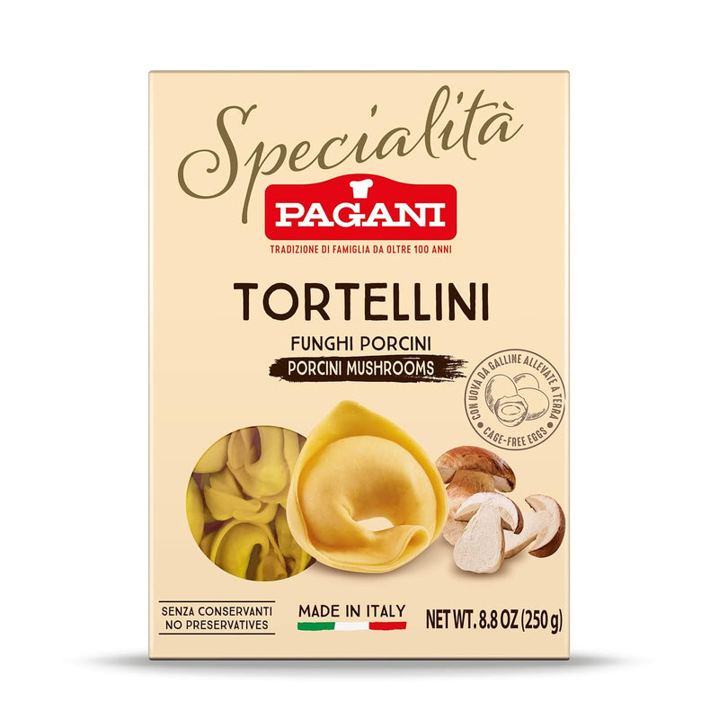 Pagani Tortellini with Cheese and Mushrooms, 8.8 oz