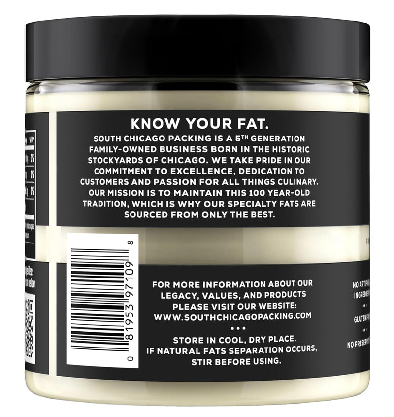 South Chicago Packing Wagyu Beef Tallow, 11.5 Oz Glass Jar