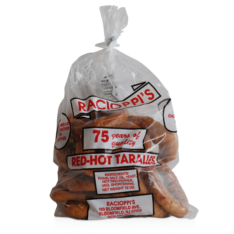Racioppi's Red Hot Taralli, 12 oz