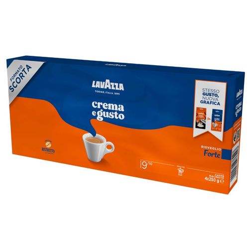 LavAzza Crema e Gusto "Gusto Forte" 4 x 250g