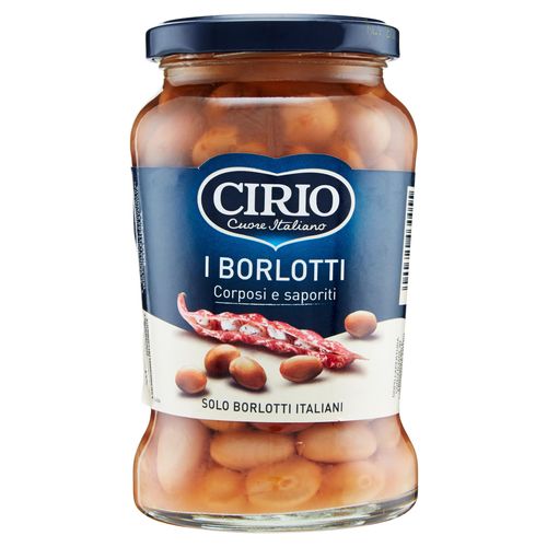 Cirio Borlotti Beans – 12.7 oz (360g)