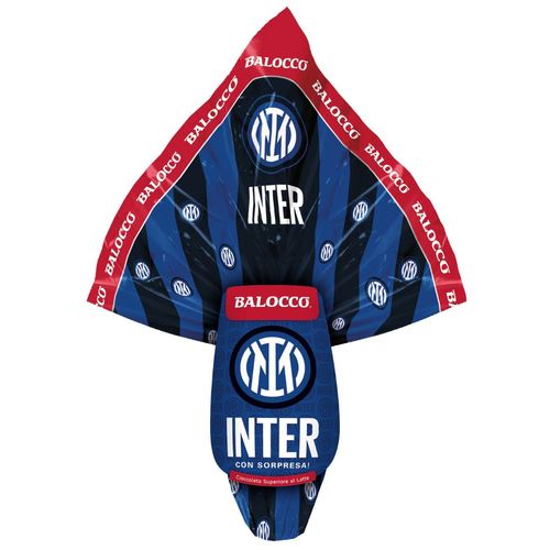 Balocco Inter Milan Milk Chocolate Easter Egg with Surprise – 8.47 oz (240g)