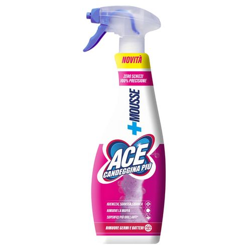 Ace Bleach Plus Spray Floral Harmony, Candeggina Piu + Mousse, 700 ml