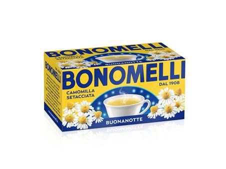 Bonomelli Chamomile Tea Bags (Camomilla Setacciata) – 18 Tea Bags