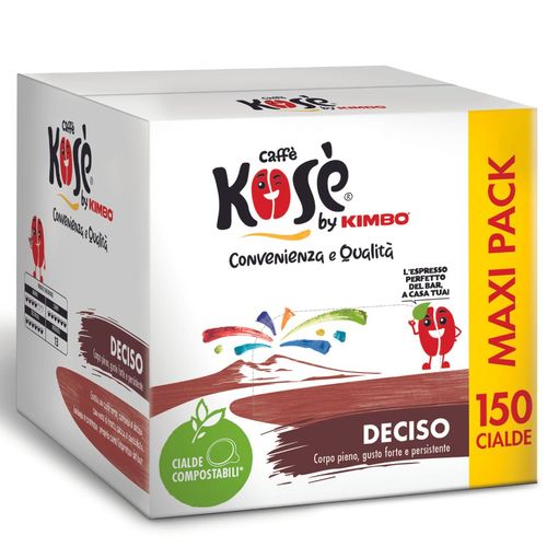Caffe Kose By Kimbo Gusto Deciso, 7g, 150 Pack