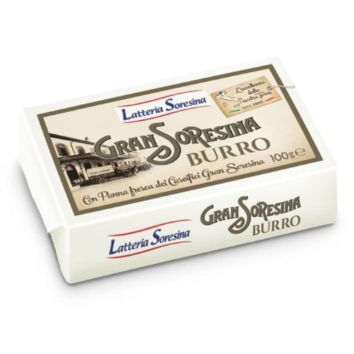 Soresina Gran Soresina Italian Butter, 3.53 oz (100g) – Made in Italy