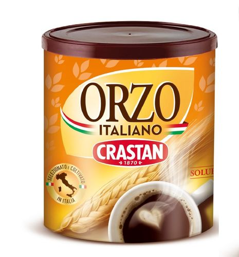 Crastan Orzo Pupo  INSTANT BARLEY COFFEE, 120g Tin