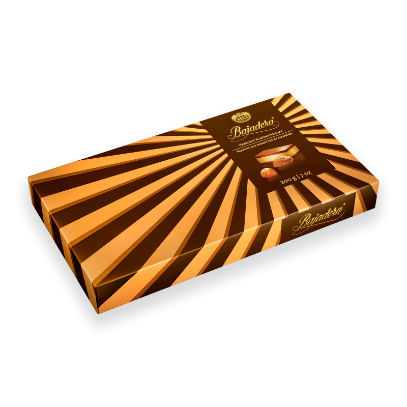 Kras Bajadera Hazelnut Almond Nougat, 7 oz | 200g