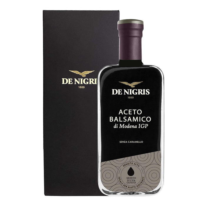 De Nigris Platinum Eagle Balsamic Vinegar of Modena IGP, 8.5 FL OZ | 250 mL