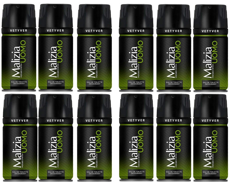 Malizia Uomo Deodorant Spray Vetyver, 150ml