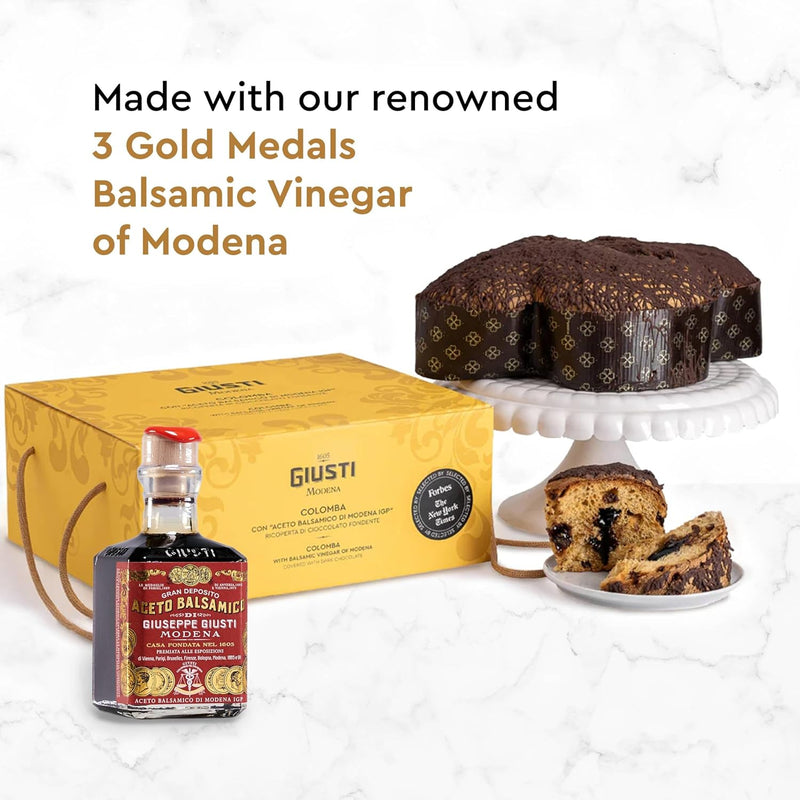 Muzzi Colomba with "Aceto Balsamic Vinegar of Modena IGP", 35.2 oz | 1 kg