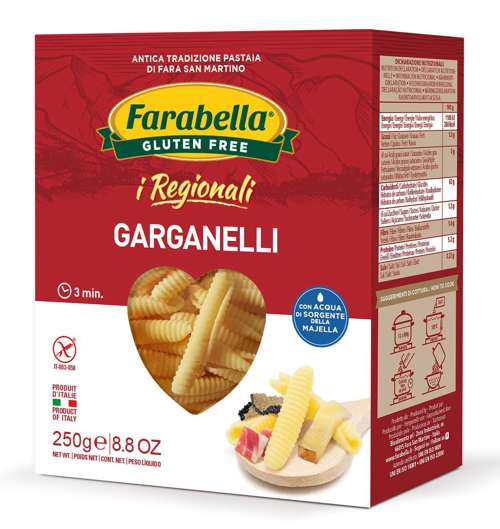 Farabella Gluten Free Garganelli, 8.8 oz | 250 g