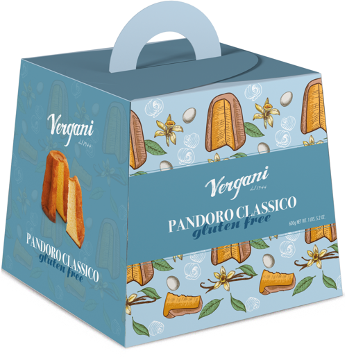 Vergani Gluten Free Pandoro, 1 lb 5.2 oz | 600g
