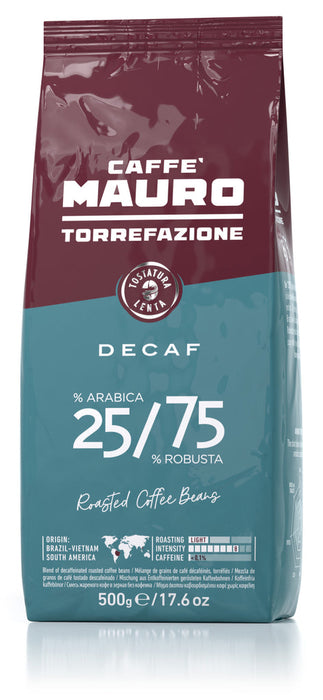 Caffe Mauro Decafe, Coffee Beans, 17.6 oz | 500g