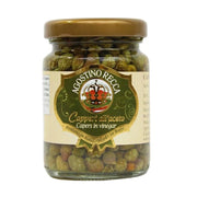 Agostino Recca Capers in Vinegar 3.74 oz 106g Imported Italian Capers
