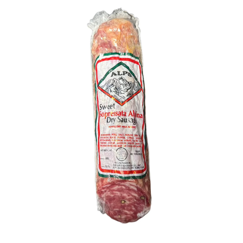 Alps Dry Soppressata Chub, Approx .75 lb