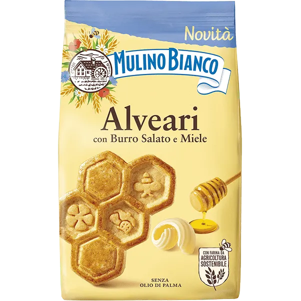 Mulino Bianco Alveari Cookies, 10.58 oz | 300g
