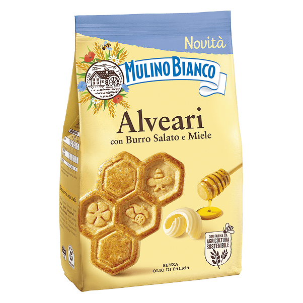 Mulino Bianco Alveari Cookies, 10.58 oz | 300g