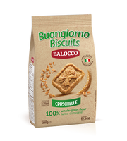 Balocco Cruschelle Whole Wheat Biscuits Cookies, 26.3 oz | 700g