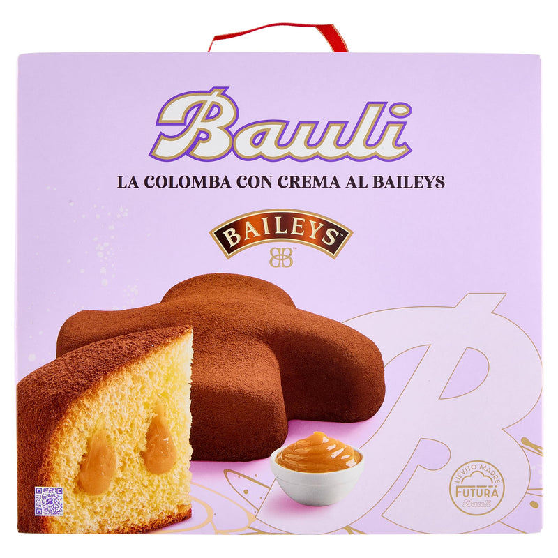 Bauli Colomba with Baileys Cream 26.4 oz 750g Italian Easter Cake