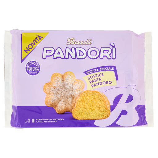 Bauli Pandorì al Miele – Honey‑Infused Mini Pandoro (4‑Pack)