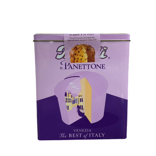 Bauli Panettone Metal Tin, 24.6 oz | 700