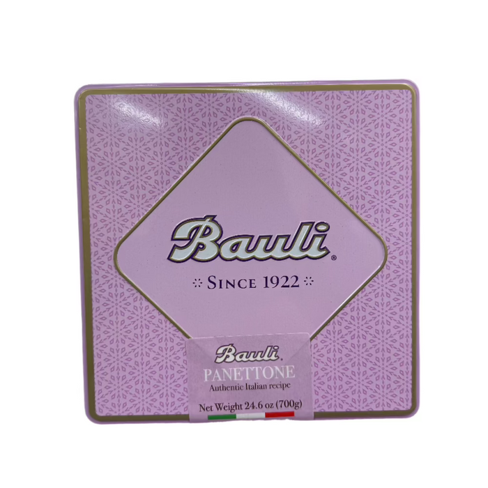 Bauli Panettone Metal Tin, 24.6 oz | 700g