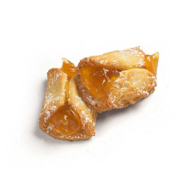 Bristot Bauletti Pastries Apricot Jam, Shortbread with Apricot Jam, 7 oz | 200g