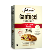 Falcone Cantuccini Mirtilli Rossi, Cranberry Cookies, 6.35 oz | 180 g